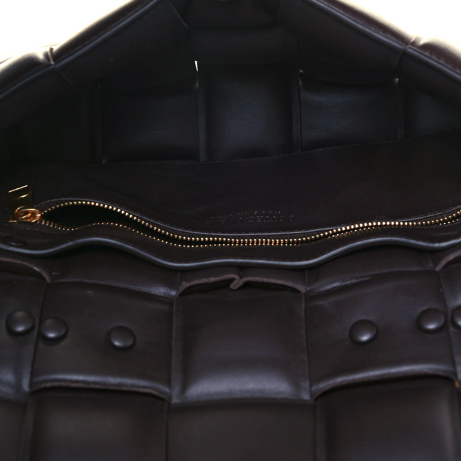 Bottega Veneta Lambskin Maxi Intreccio Padded Chain Cassette Crossbody Bag Black 4 of 10