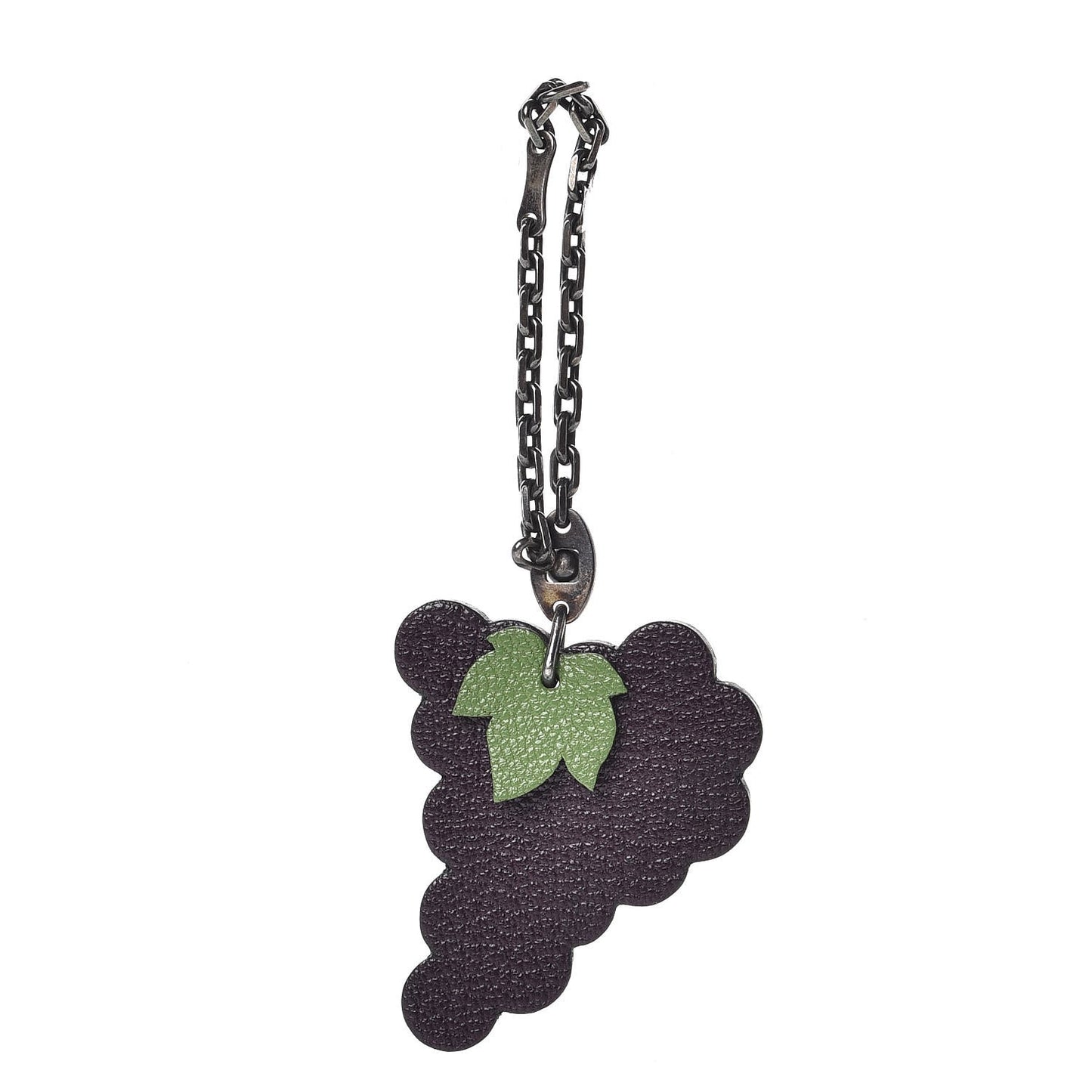 Chevre Mysore Grape Key Chain Bag Charm Raisin