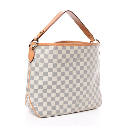 Louis Vuitton Damier Azur Delightful PM Pink 3 of 12
