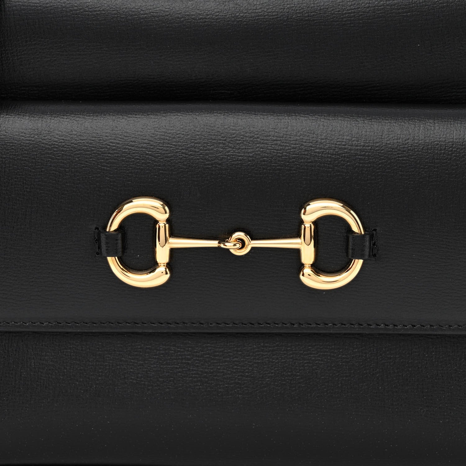 Gucci Azalea Calfskin Small Horsebit 1955 Shoulder Bag Black 8 of 11