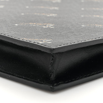 Gucci GG Supreme Monogram Tigers Zip Wristlet Pouch Black 8 of 12