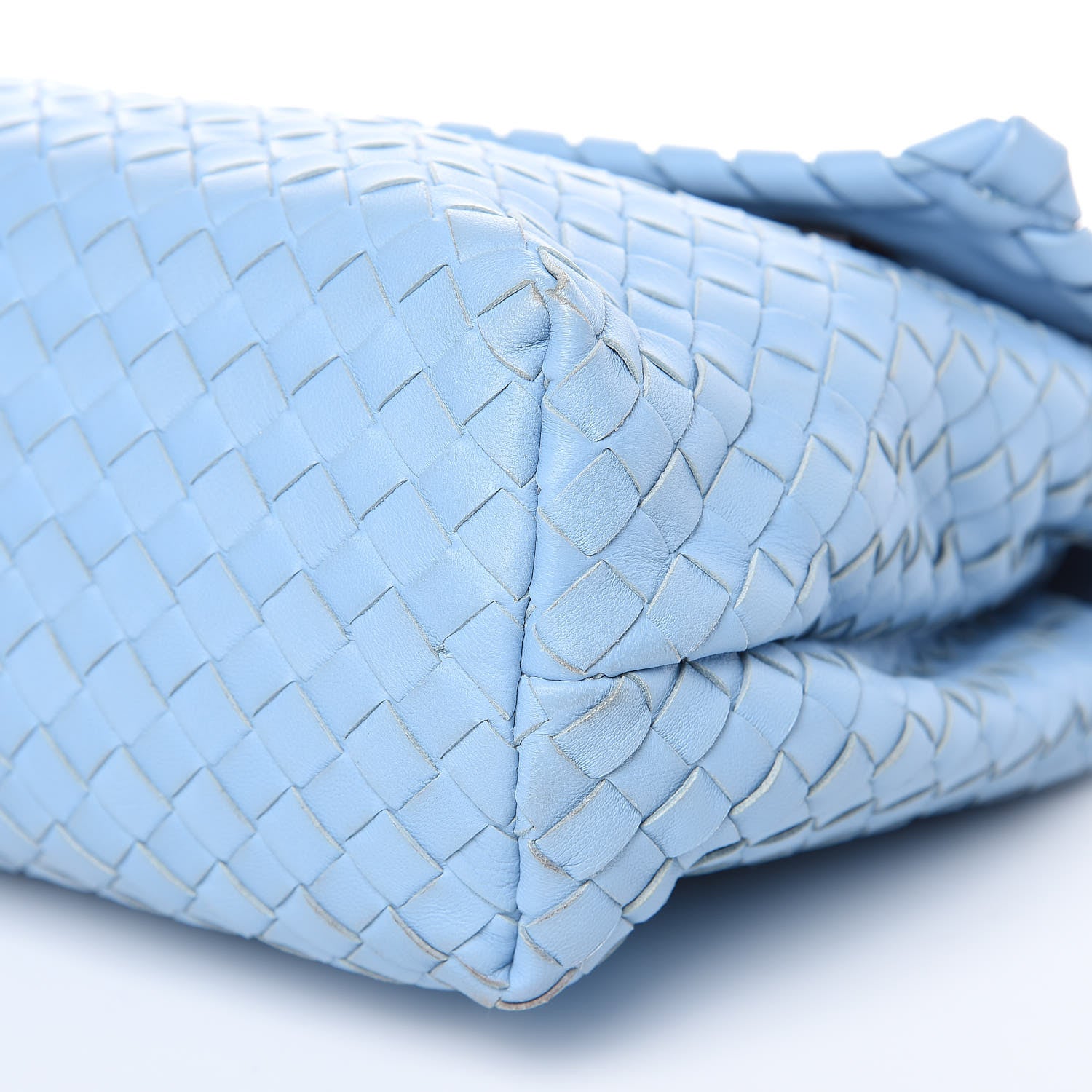 Bottega Veneta Nappa Intrecciato Large Olimpia Bag Light Blue 8 of 14