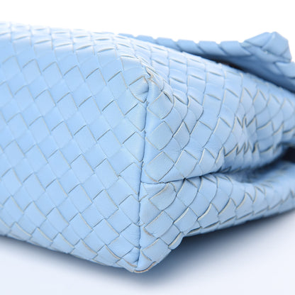 Bottega Veneta Nappa Intrecciato Large Olimpia Bag Light Blue 8 of 14