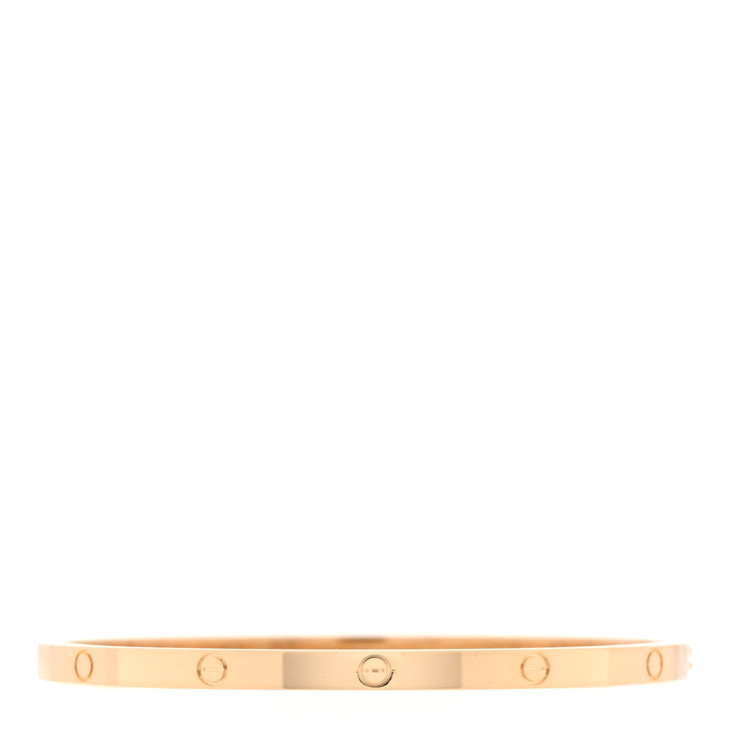 Cartier 18K Yellow Gold Small LOVE Bracelet 17 1 of 7