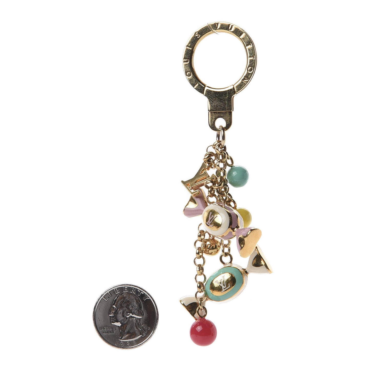 Monogram Multicolor Pastilles Candy Key Ring