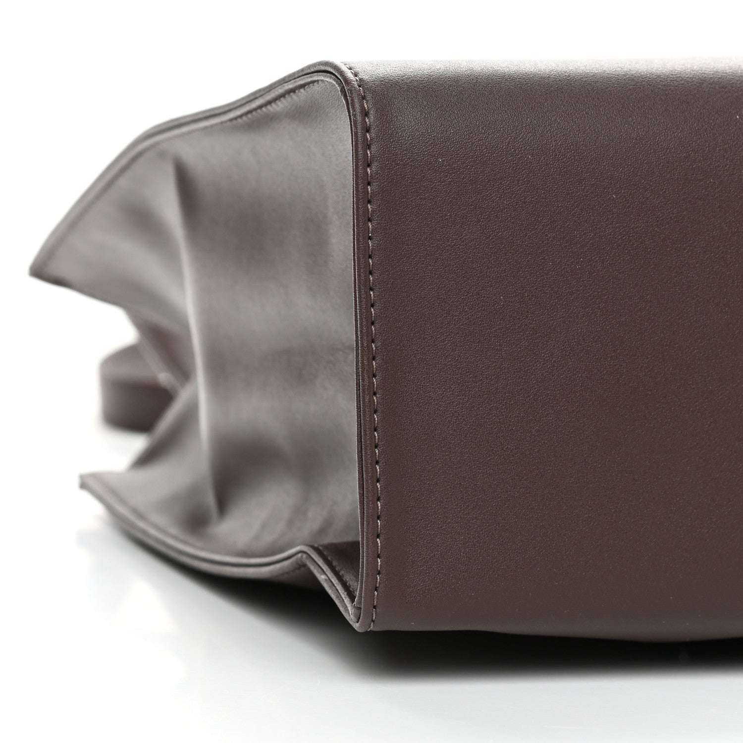Telfar Vegan Leather Medium Shopping Bag Chocolate 9 of 12
