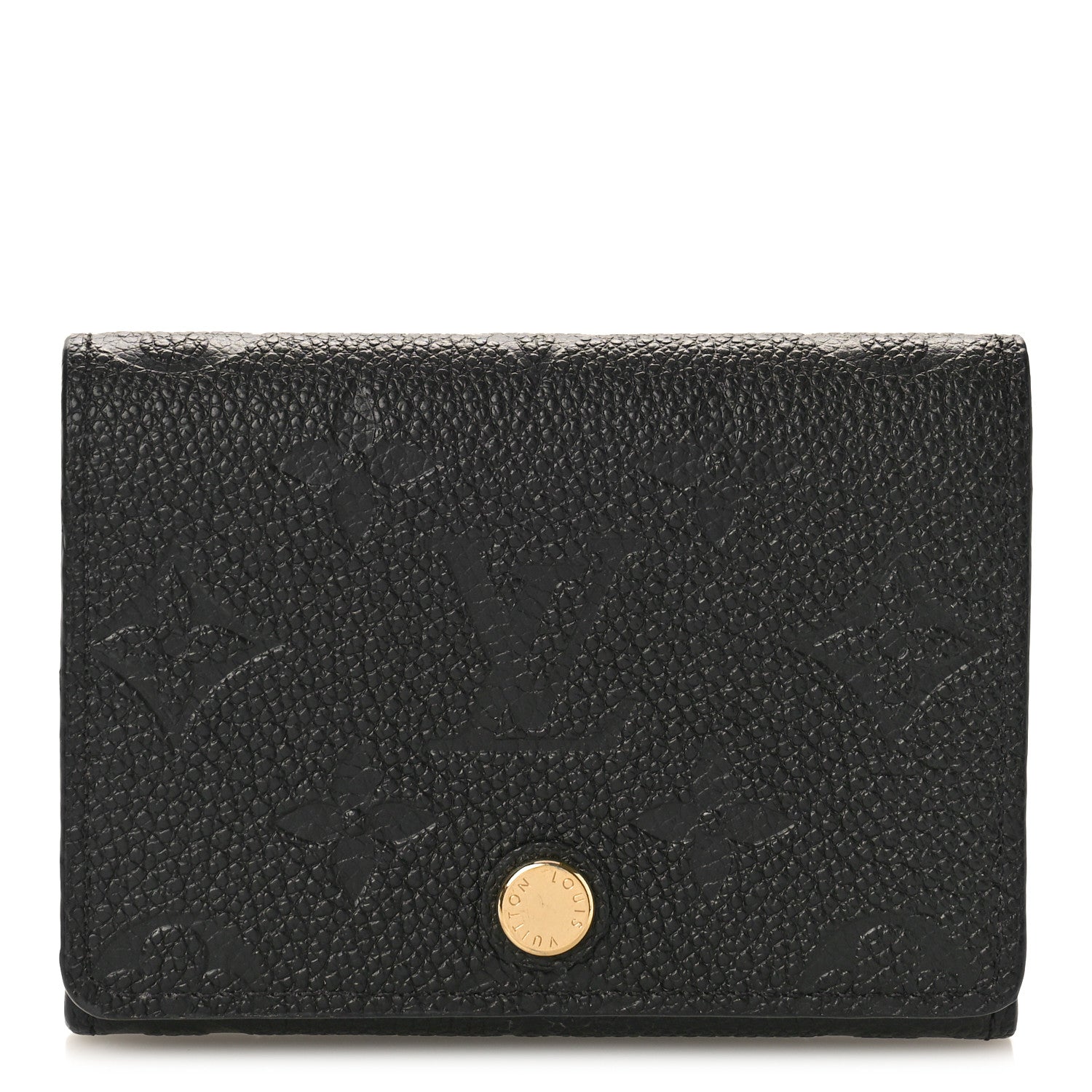 Louis Vuitton Empreinte Business Card Holder Black 1 of 8
