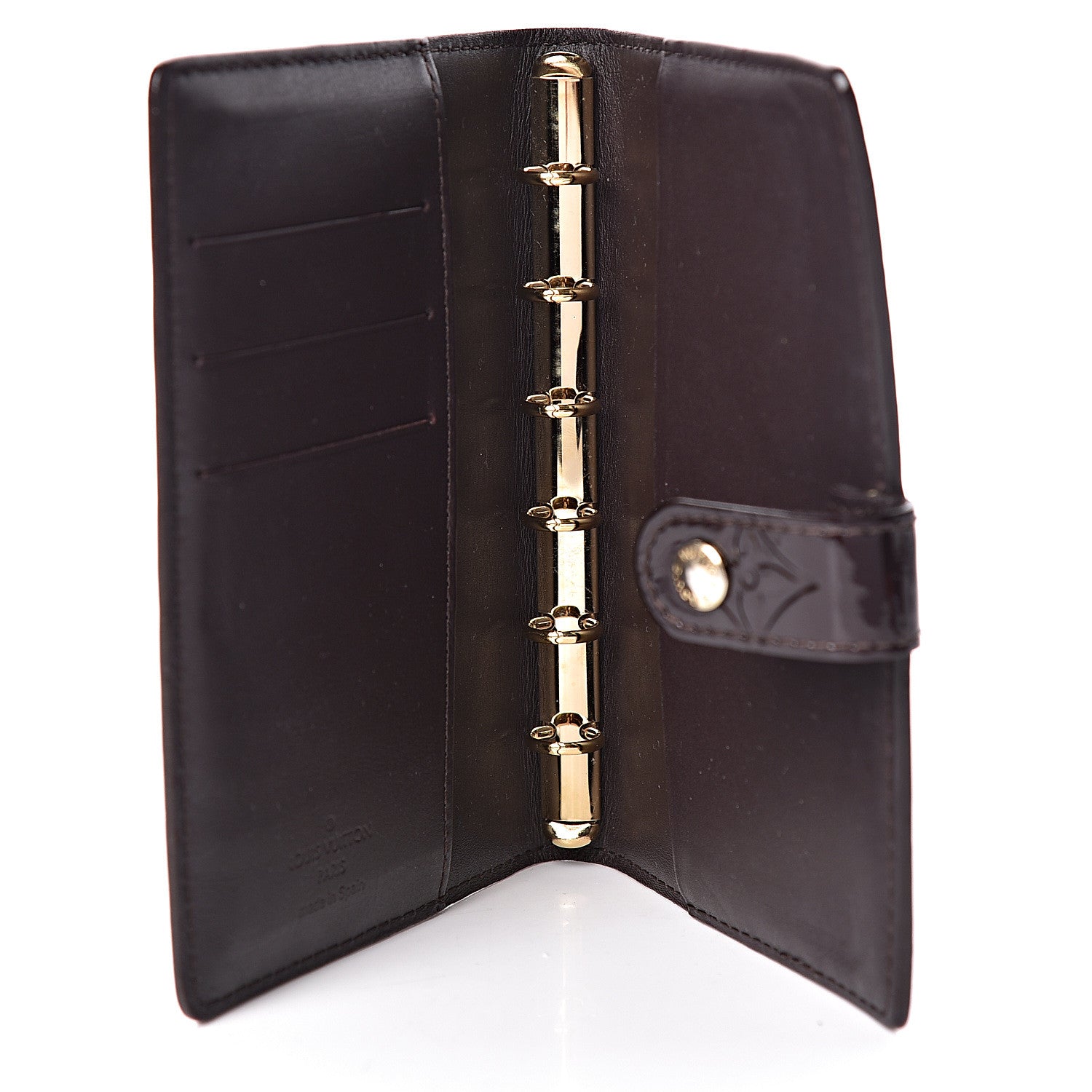 Louis Vuitton Vernis Small Ring Agenda Cover Amarante 5 of 9