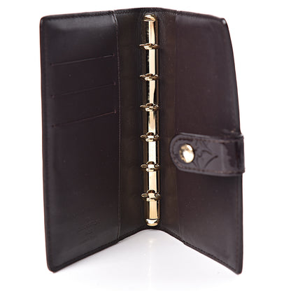 Louis Vuitton Vernis Small Ring Agenda Cover Amarante 5 of 9