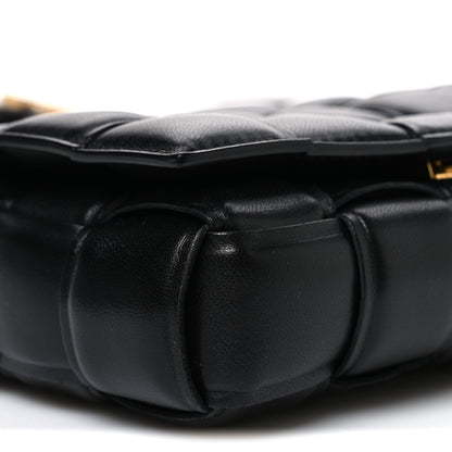 Bottega Veneta Nappa Maxi Intreccio Small Padded Cassette Crossbody Bag Black 10 of 11