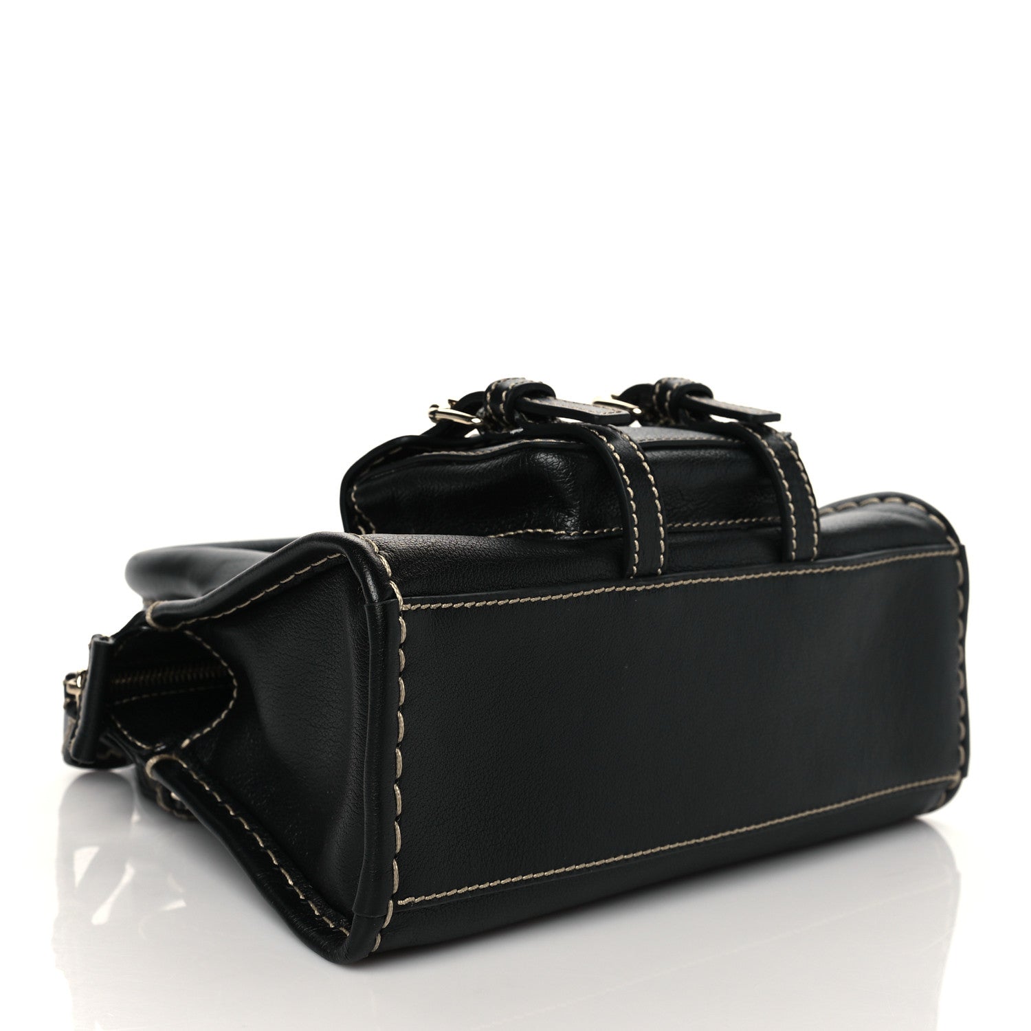 Chloe Buffalo Mini Edith Sepia Black 3 of 9