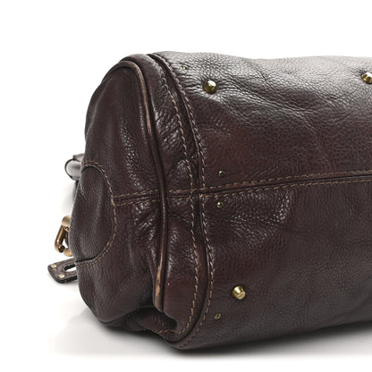 Chloe Calfskin Medium Paddington Satchel Chocolate 8 of 9