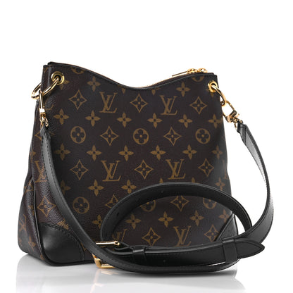Louis Vuitton Monogram Odeon PM Black 3 of 7