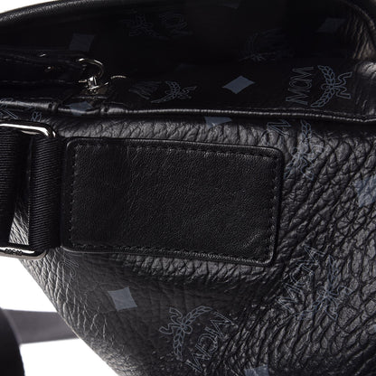 MCM Visetos Studded Messenger Black 18 of 18