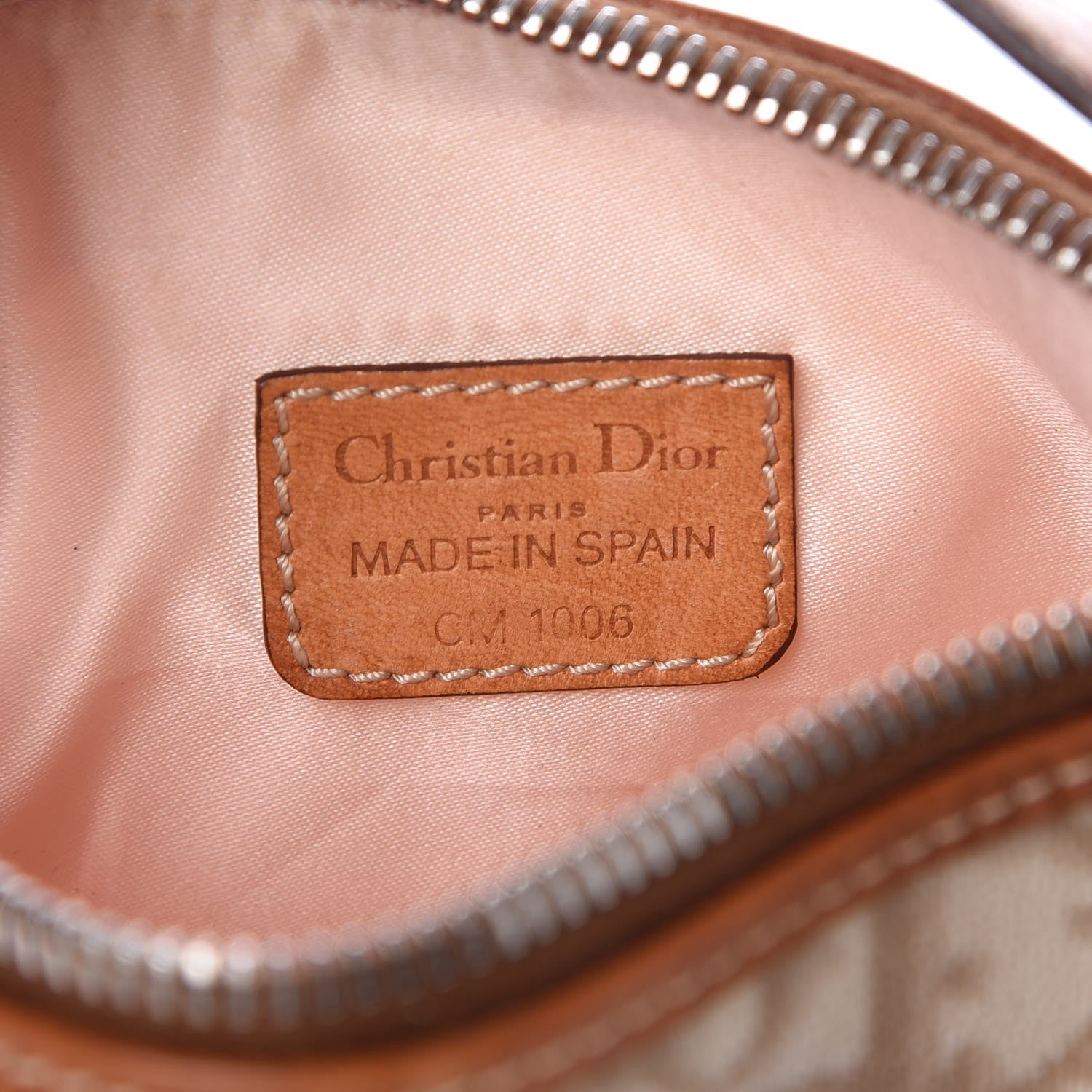Christian Dior Monogram Mini Shoulder Bag Beige 6 of 6