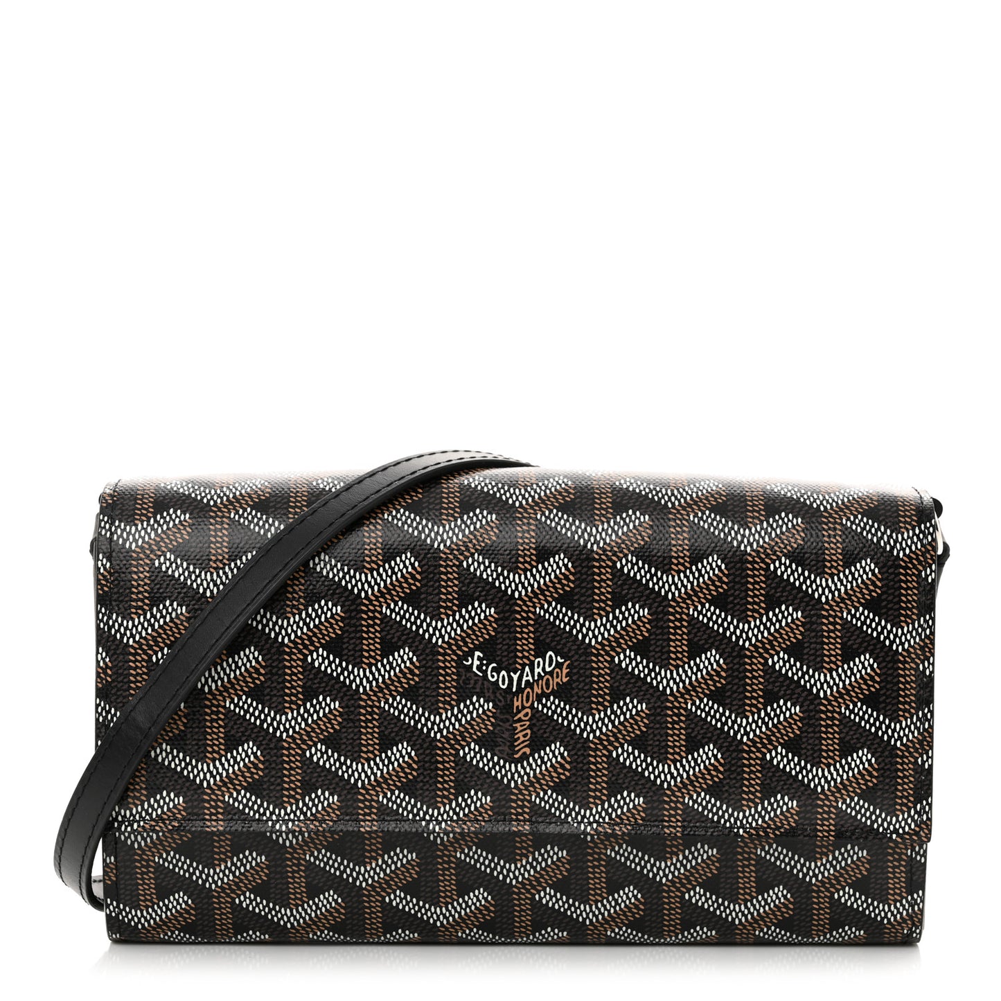 Goyardine Varenne Continental Wallet Black