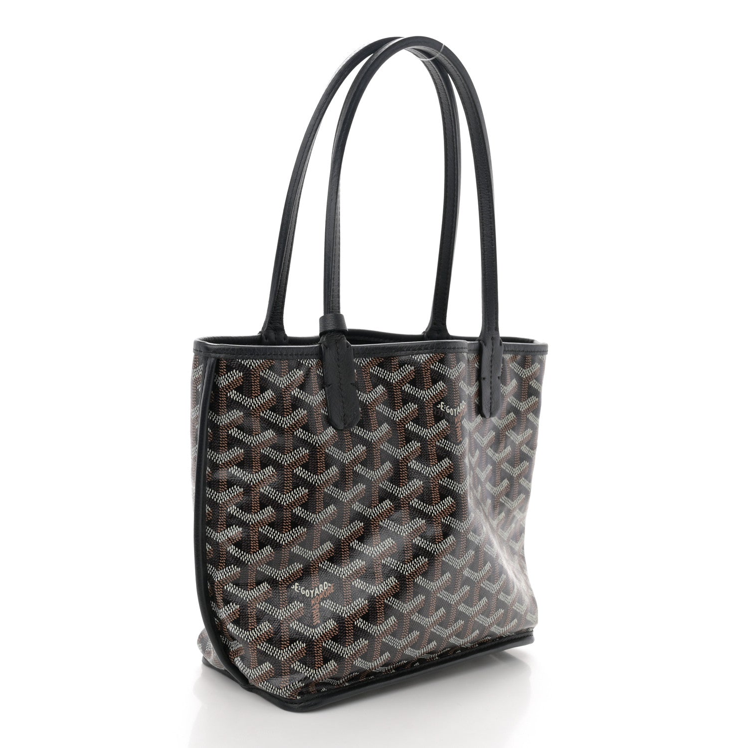 Goyard Goyardine Reversible Mini Anjou Black 5 of 19