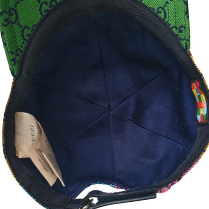 Gucci Monogram Multicolor Baseball Hat XL 60 Multicolor 6 of 8
