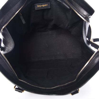 Saint Laurent Sheepskin Large Cabas ChYc Black 5 of 12