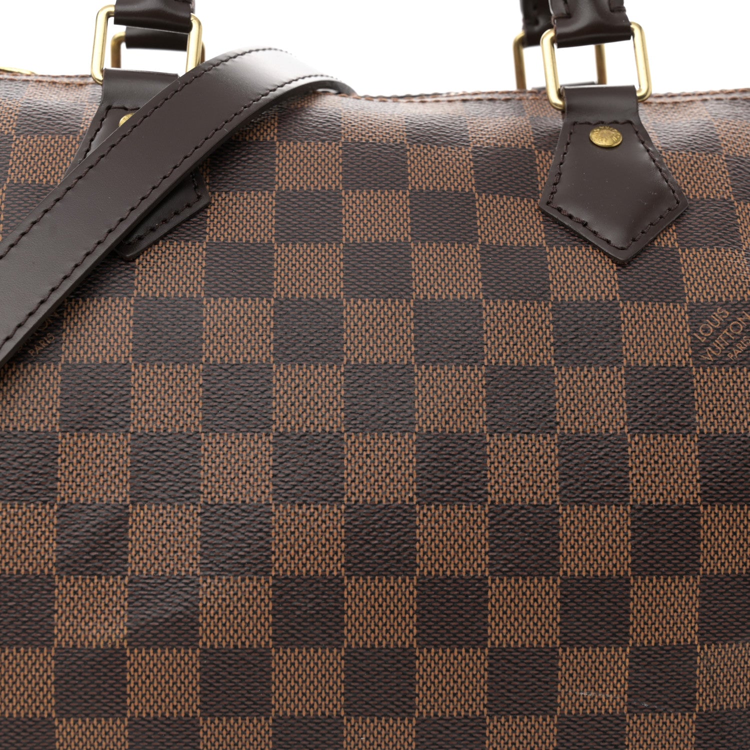 Louis Vuitton Damier Ebene Speedy Bandouliere 30 8 of 13