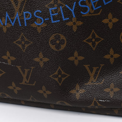 Louis Vuitton Monogram Articles de Voyage Ikat Neverfull GM Grand Blue 10 of 17