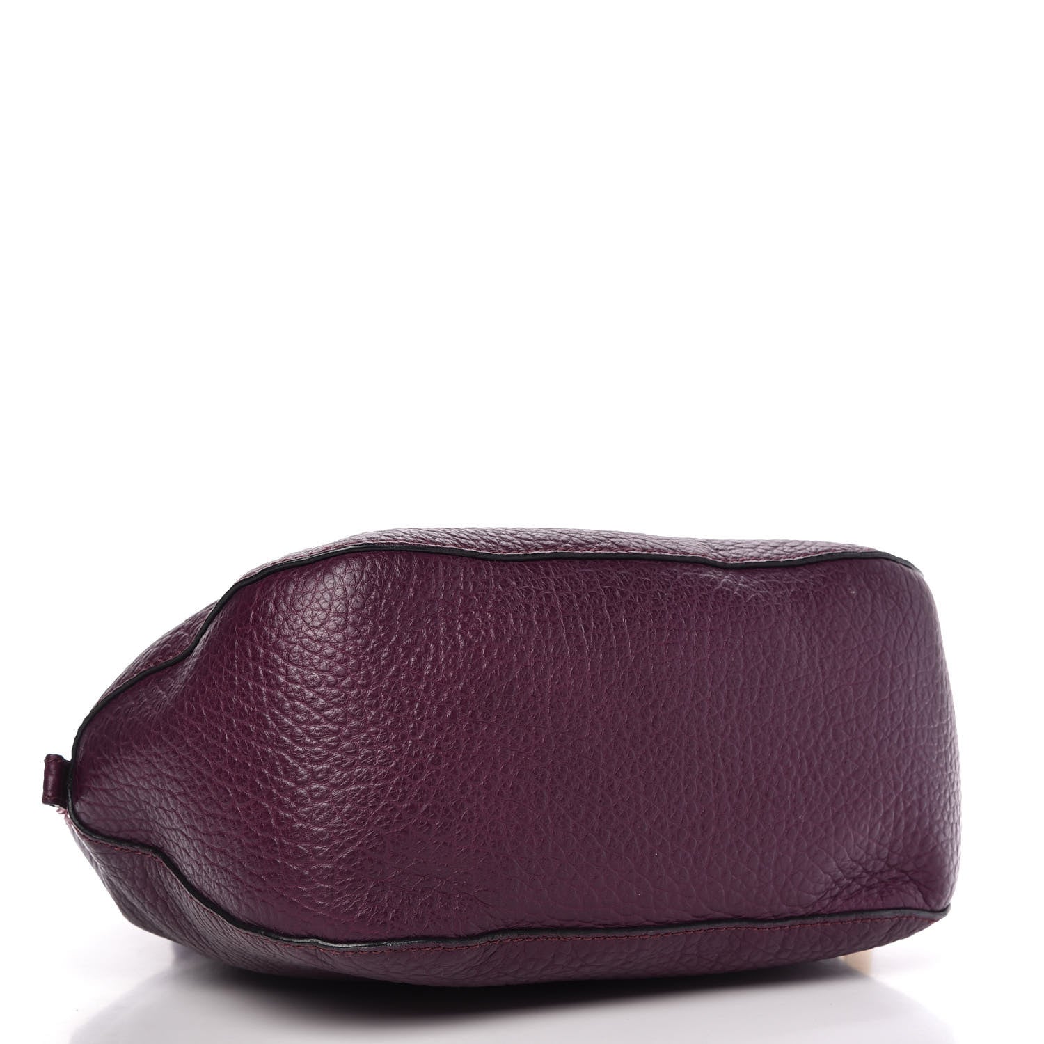 Burberry Heritage Grain Medium Orchard Bowling Bag Damson Magenta 4 of 13