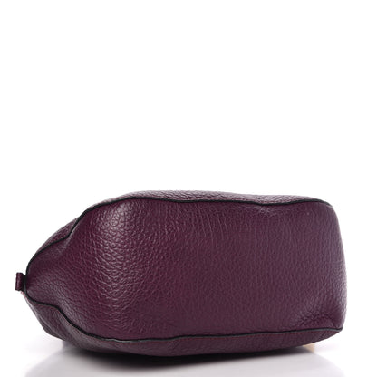 Burberry Heritage Grain Medium Orchard Bowling Bag Damson Magenta 4 of 13