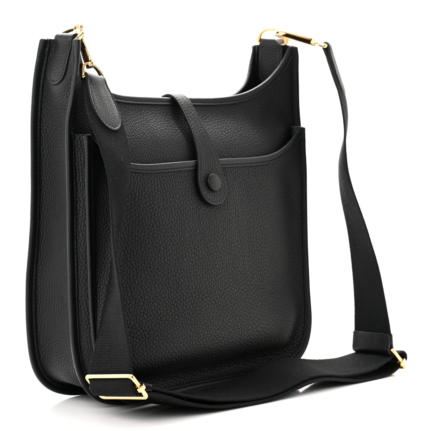 Hermes Taurillon Clemence Evelyne III PM Black 3 of 10