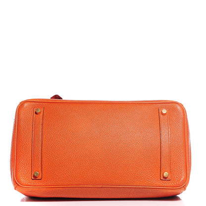 Hermes Togo Birkin 35 Orange 5 of 29