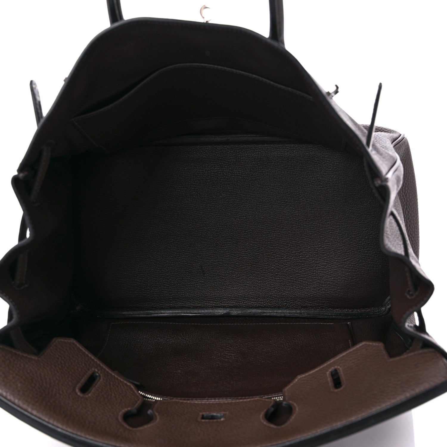 Hermes Taurillon Clemence BIRKIN 35 Cafe 5 of 14