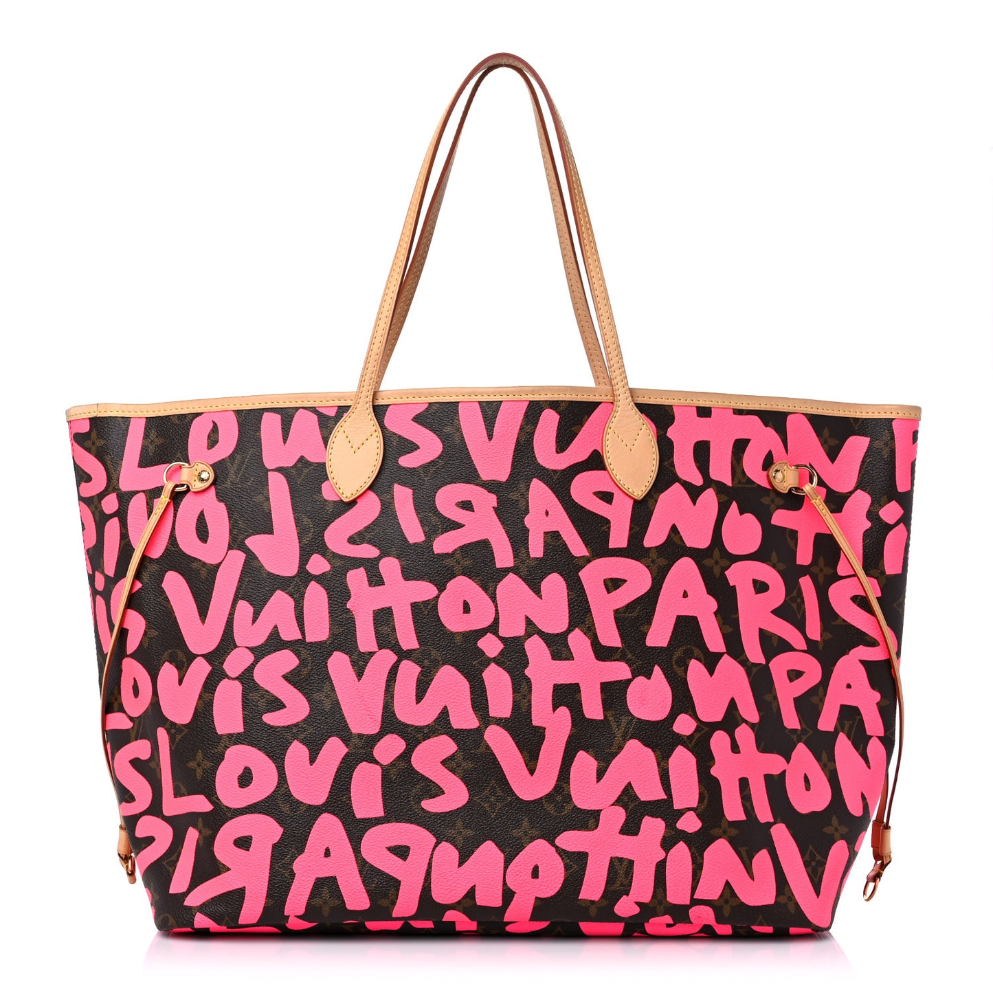 Monogram Graffiti Neverfull GM Fuchsia