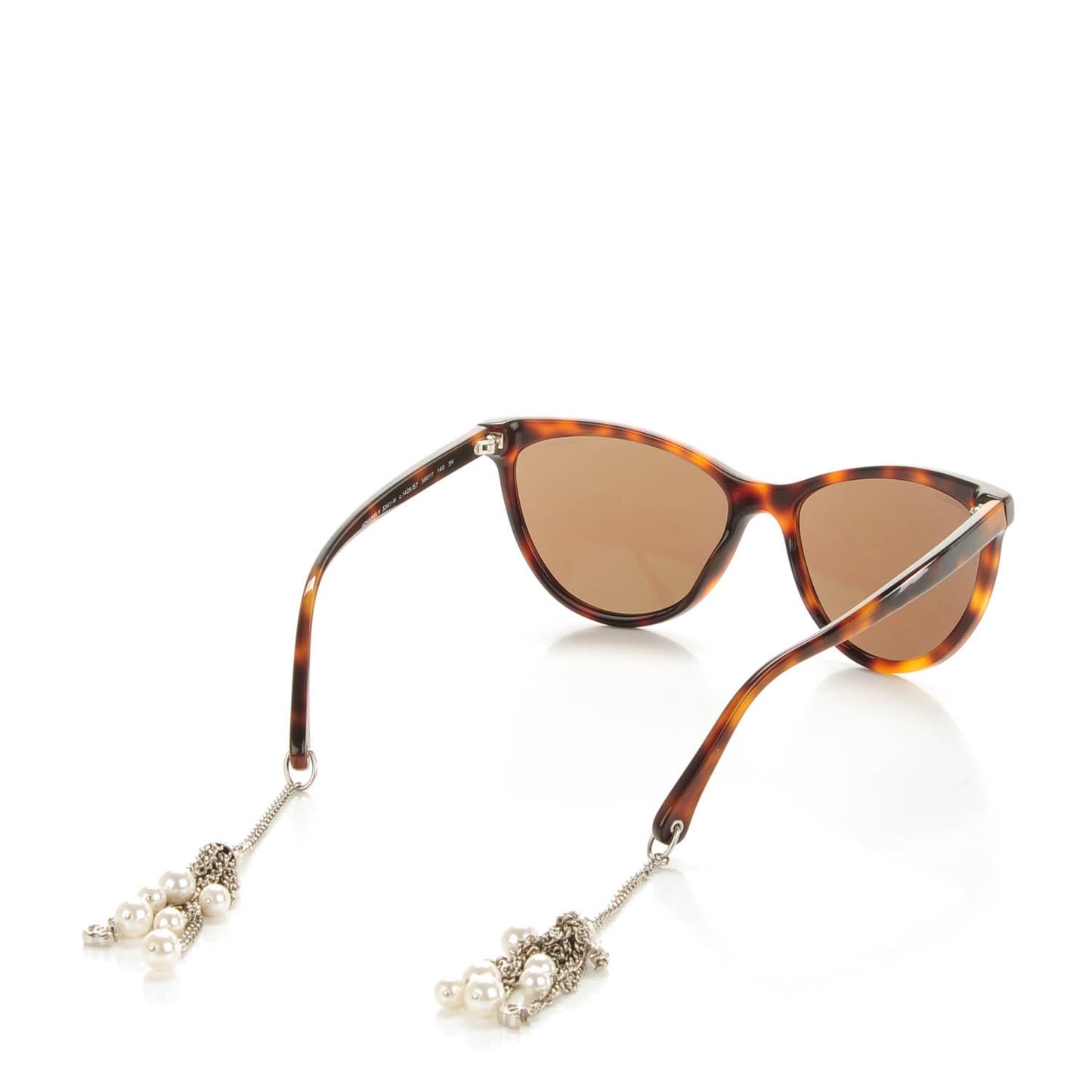 Acetate Fantasy Pearl Cat Eye Sunglasses 5341-H Tortoise