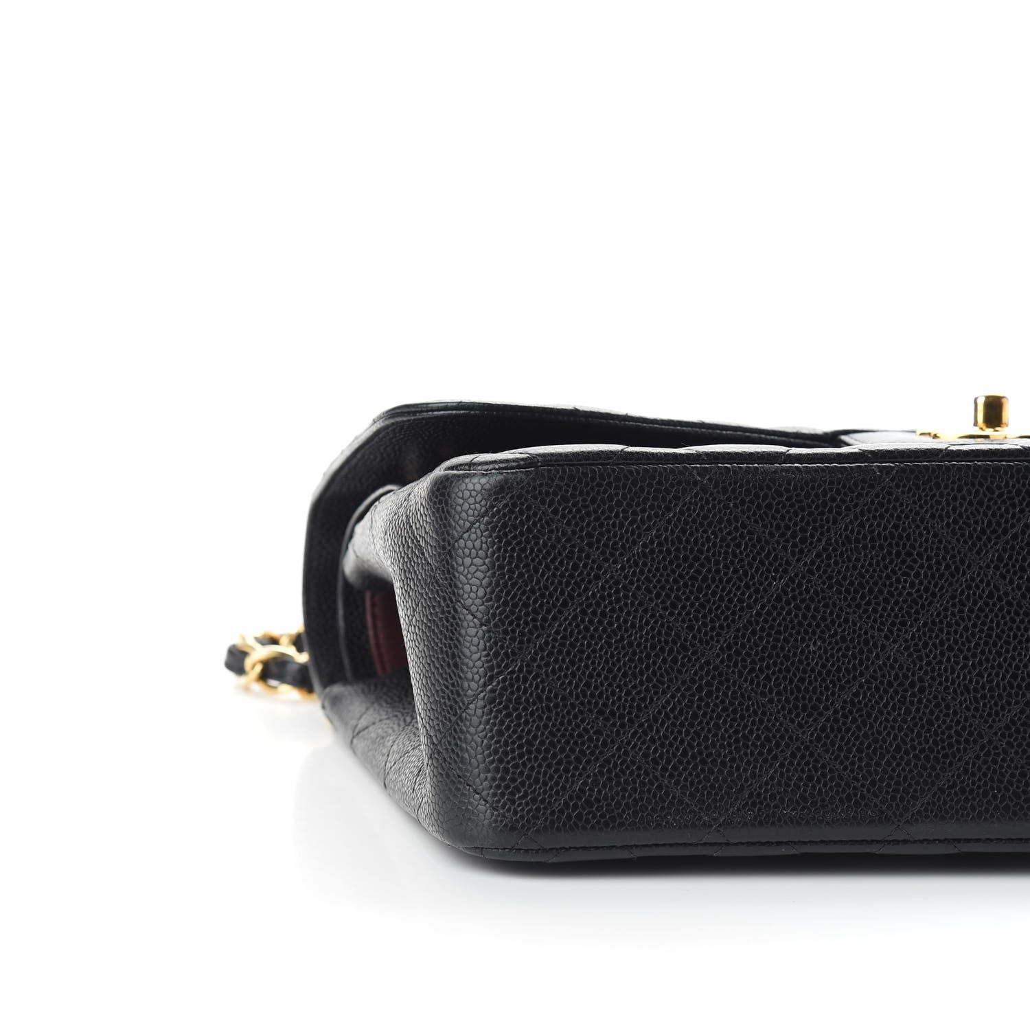 Chanel Caviar Quilted Jumbo Double Flap Black 7 of 10
