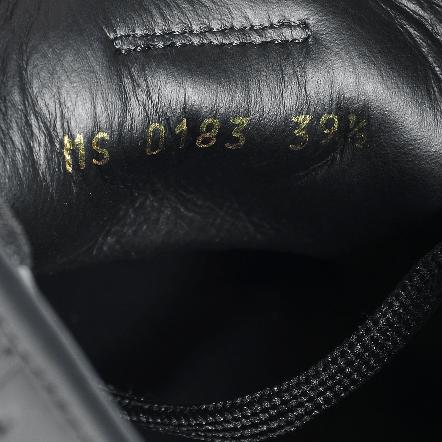 Calfskin Monogram Embossed Punchy Sneakers 39.5 Black