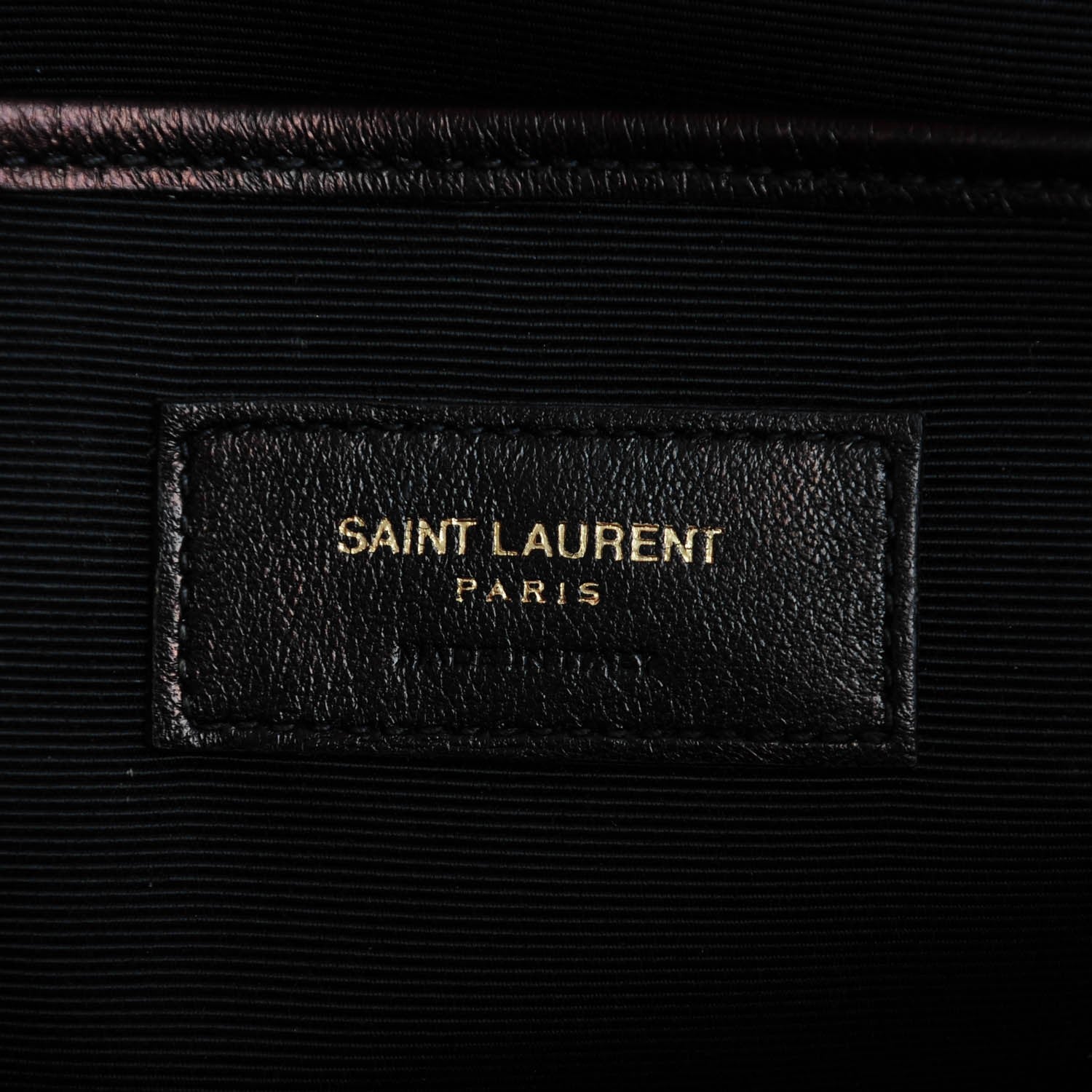 Saint Laurent Calfskin Medium Moujik Top Handle Bag Lipstick Red 9 of 10