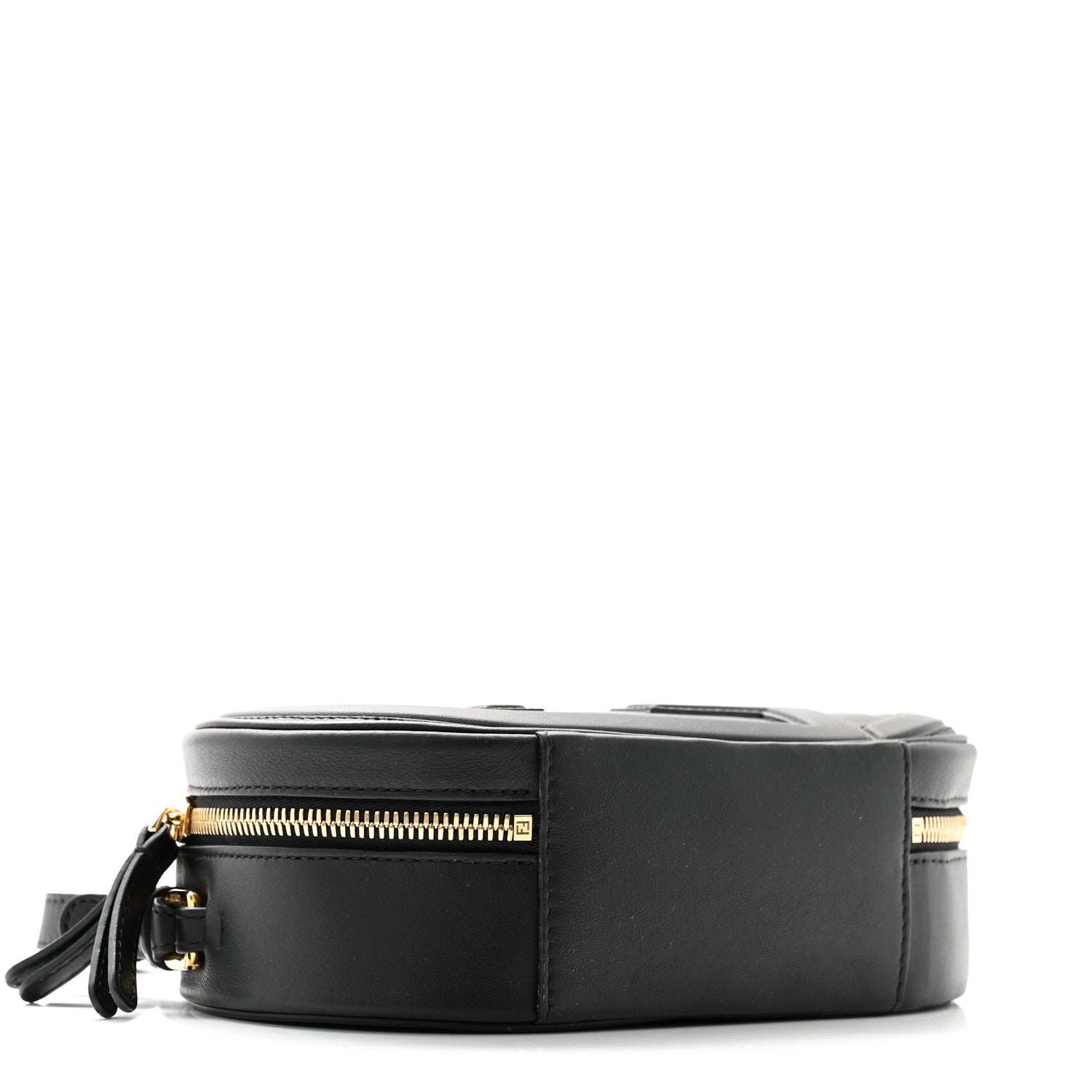 Fendi Vitello Grace Matte Mini O Lock Camera Case Black 4 of 11
