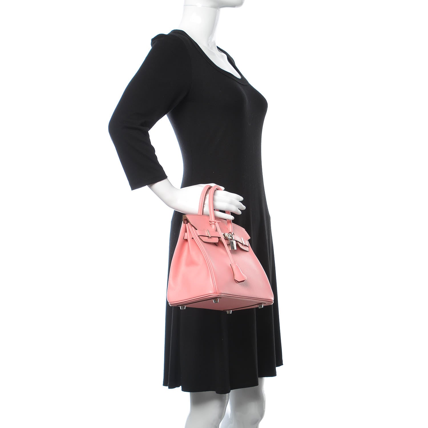 Hermes Epsom Birkin 25 Rose Confetti 2 of 34