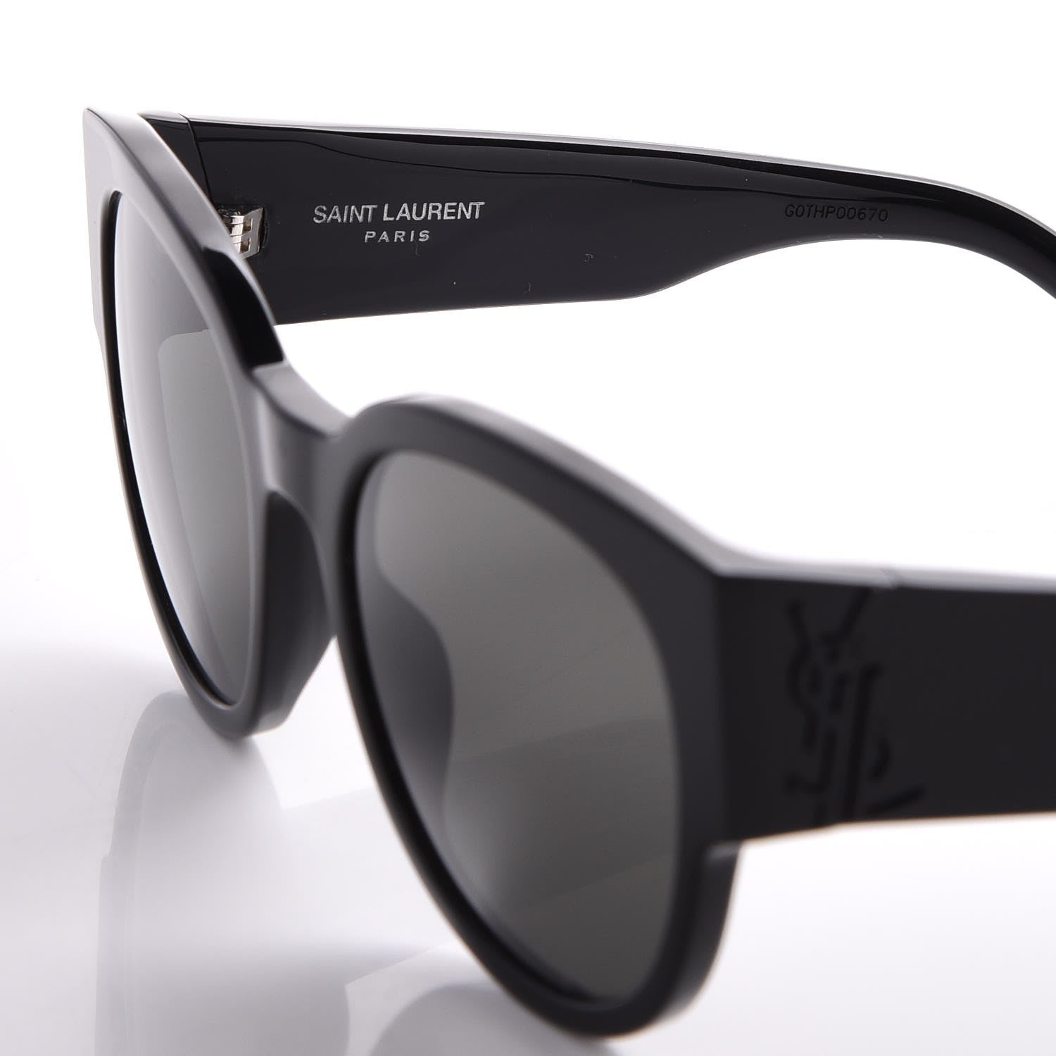 Saint Laurent SLM19 Sunglasses Black 5 of 9