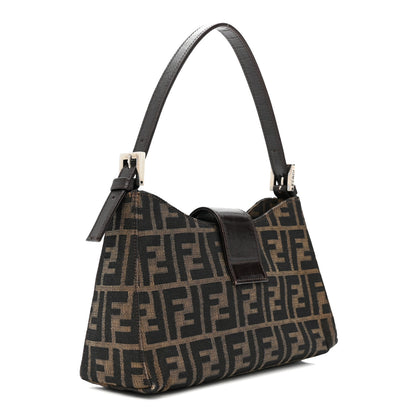 Fendi Zucca Shoulder Bag Tobacco 3 of 14