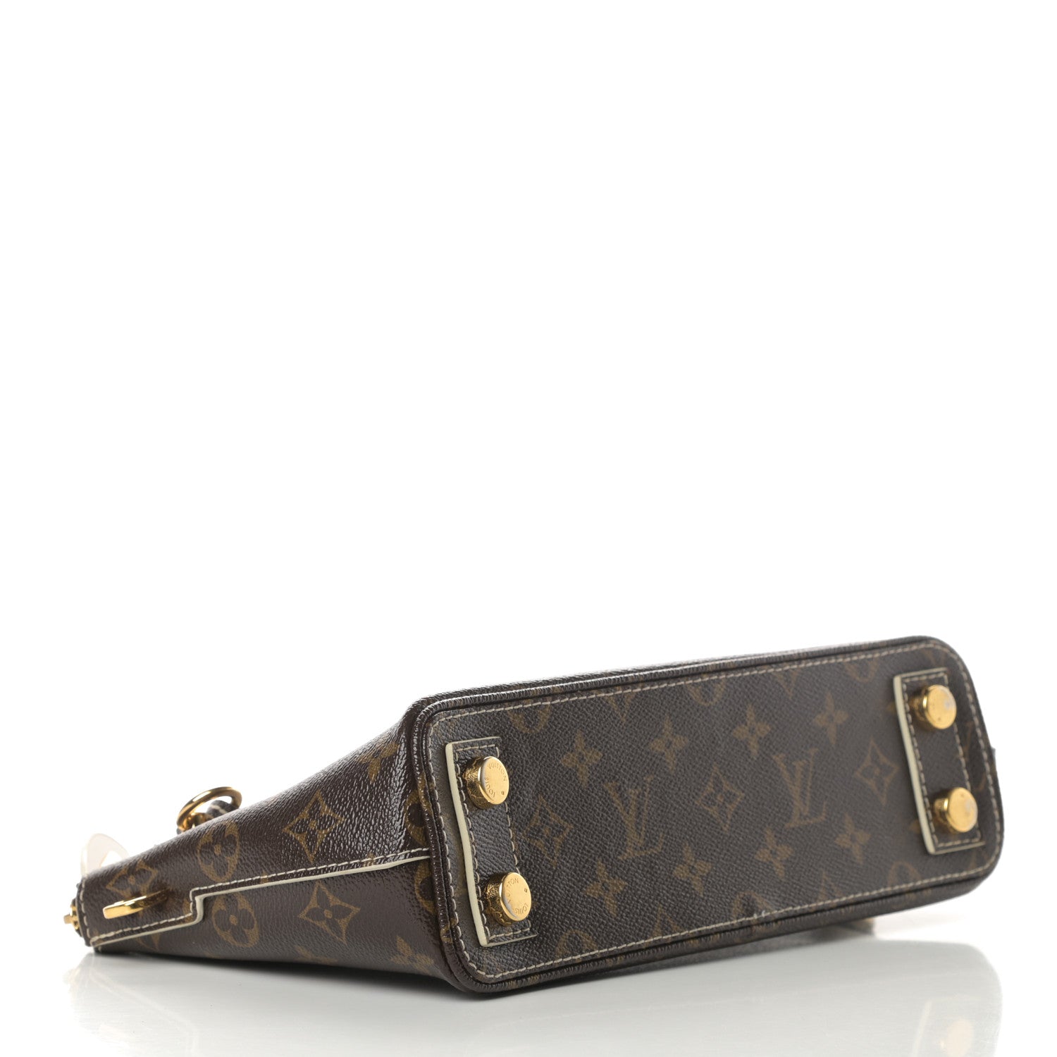 Louis Vuitton Monogram Shine Fetish Lockit Clutch 4 of 10