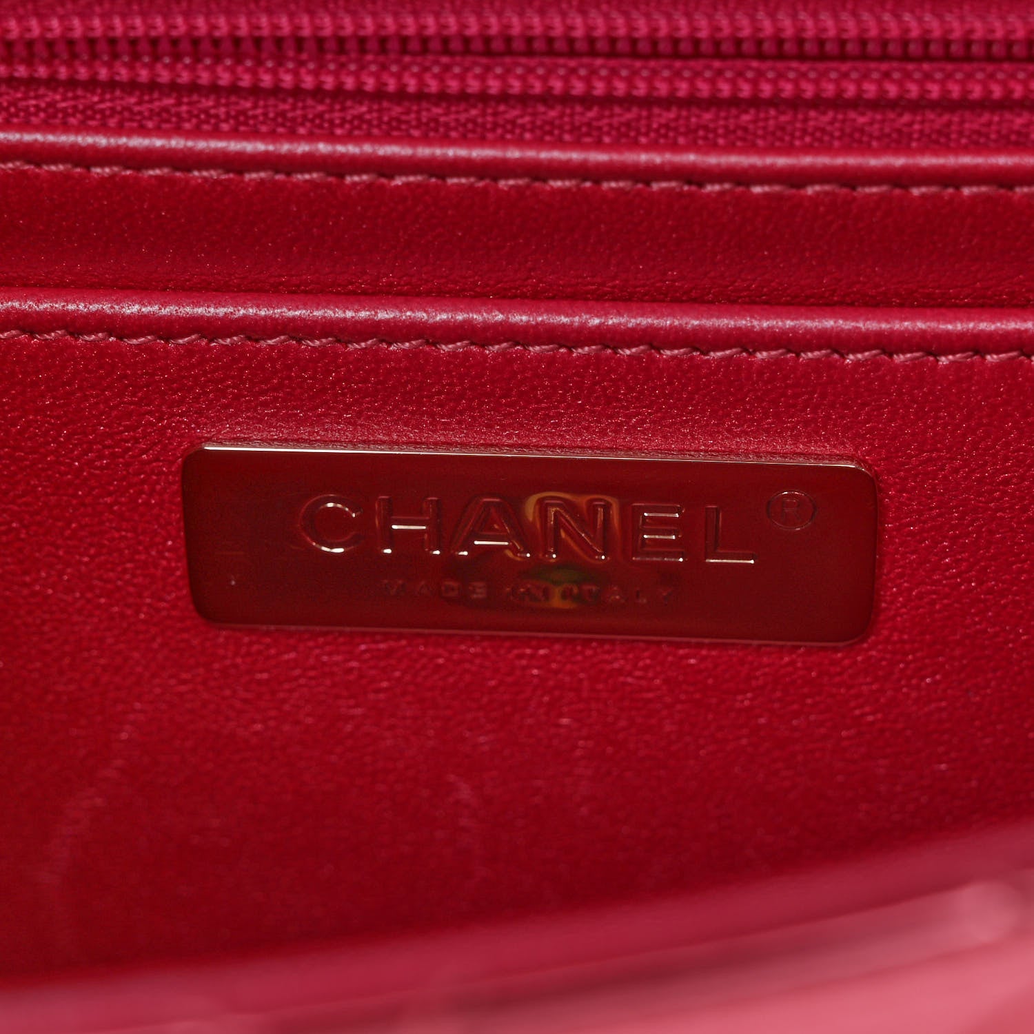 Chanel Mirror Calfskin Metallic Calfskin Quilted Hollywood Boulevard Backpack With Coin Purse Pink 6 of 12