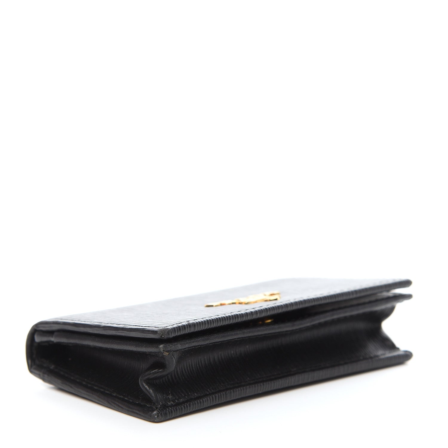Prada Vitello Move Card Holder Black 4 of 7