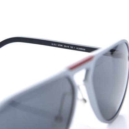 Christian Dior Homme AL13.2 Aviator Sunglasses White 6 of 7