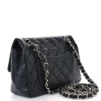 Chanel Caviar Quilted Mini Rectangular Flap Black 3 of 11