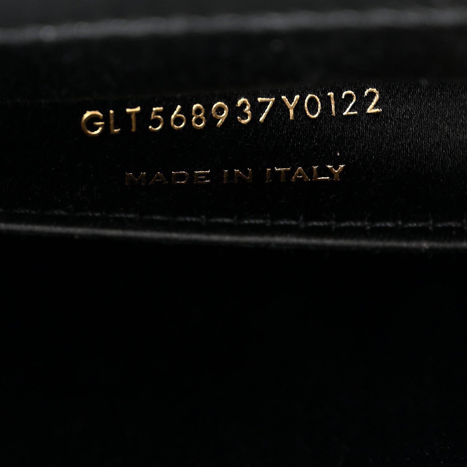 Saint Laurent Calfskin Monogram Large Belle De Jour Clutch Black 7 of 7
