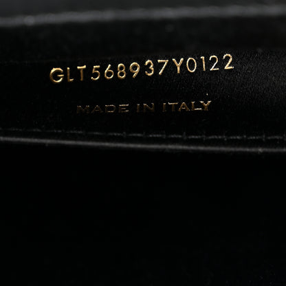 Saint Laurent Calfskin Monogram Large Belle De Jour Clutch Black 7 of 7