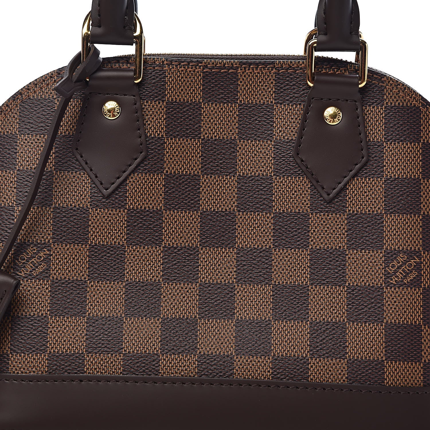 Louis Vuitton Damier Ebene Alma BB 9 of 10