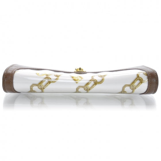 Monogram Charms Cabas Porte-Monnaie Wallet White