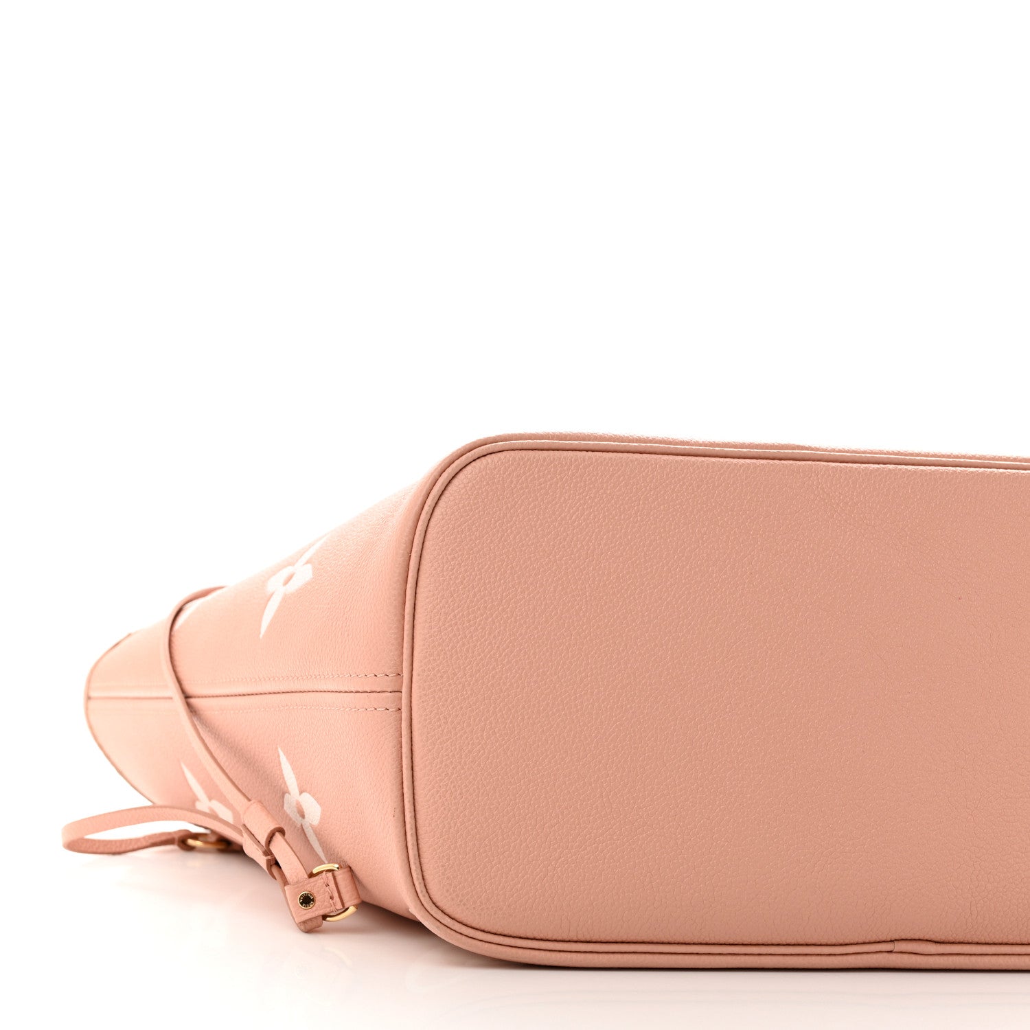 Louis Vuitton Empreinte Monogram Giant Neverfull MM Trianon Pink Cream 10 of 11