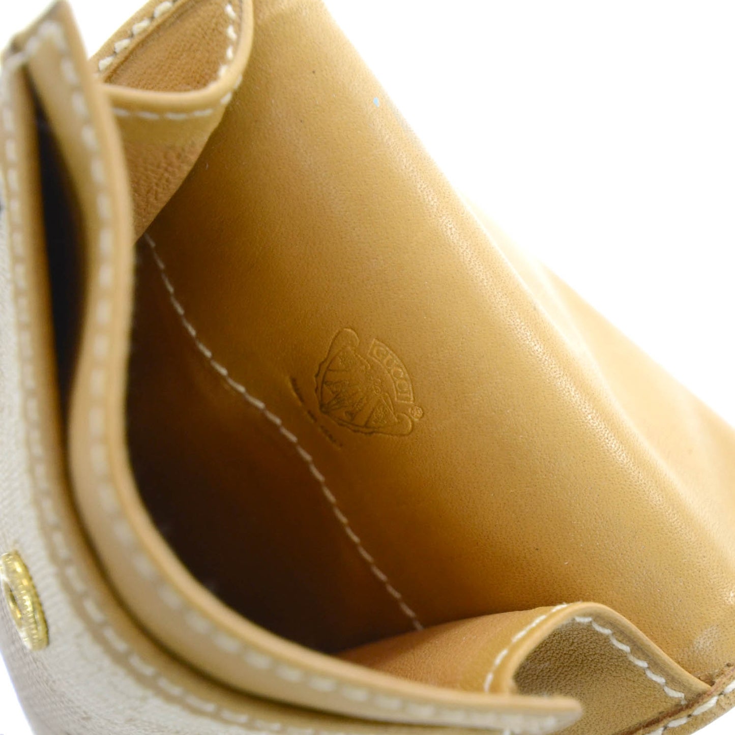 Monogram Pouch Beige